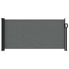 vidaXL Store lat&eacute;ral r&eacute;tractable Anthracite 100x300 cm
