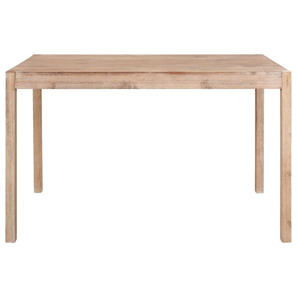 vidaXL Ensemble de salle &agrave; manger 7 pcs Bois d'acacia solide