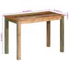 vidaXL Table de salle &agrave; manger 110x55x76cm Bois massif de r&eacute;cup&eacute;ration