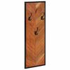 vidaXL Porte-manteaux 2 pcs 35x1x90 cm bois massif acacia