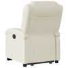 vidaXL Fauteuil inclinable cr&egrave;me similicuir