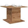 vidaXL Table basse chêne artisanal 55,5x55,5x40 cm bois d'ingénierie