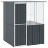 vidaXL Cage pour oiseaux Anthracite 165 x 165 x 200 cm Acier galvanis&eacute;