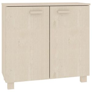 vidaXL Buffet HAMAR Marron miel 85x35x80 cm Bois massif de pin