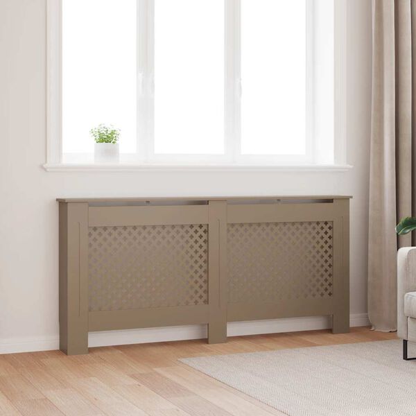 vidaXL Cache-radiateur 172x19x81,5 cm MDF