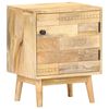 vidaXL Table de chevet 40x30x50 cm Bois de manguier massif