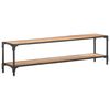 vidaXL Meuble TV 150x30x40 cm Bois d'acacia massif