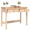 vidaXL Bureau avec tiroirs 100x50x78 cm Bois massif de pin