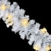 vidaXL Guirlande de No&euml;l avec lumi&egrave;res LED 5 m Blanc
