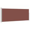 vidaXL Auvent lat&eacute;ral r&eacute;tractable 120 x 300 cm Marron