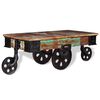 vidaXL Table basse Bois de r&eacute;cup&eacute;ration 90x45x35 cm