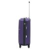vidaXL Valise rigide 3 pcs Violet ABS