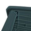 vidaXL Table de jardin Vert 101 x 68 x 72 cm Plastique