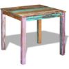 vidaXL Table de salle à manger Bois de récupération massif 80x82x76 cm