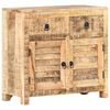 vidaXL Buffet 70x30x68 cm Bois de manguier solide