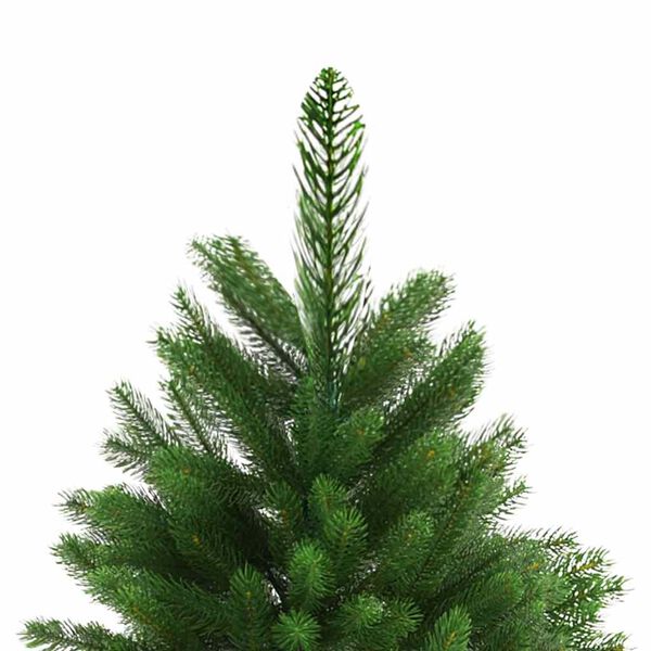 vidaXL Arbre de No&euml;l artificiel pr&eacute;-&eacute;clair&eacute; et boules 240 cm vert