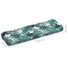 vidaXL Coussins de canap&eacute; palette lot de 7 Motif de feuilles