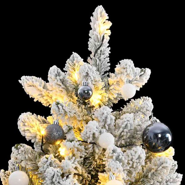 vidaXL Sapin de No&euml;l artificiel articul&eacute; 300 LED et boules 180 cm