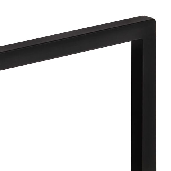 vidaXL &Eacute;tag&egrave;res murales 2 pcs 40x24x35 cm Bois d'acacia et acier