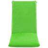 vidaXL Chaise longue pliable Tissu Oxford Vert