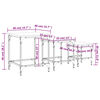vidaXL Tables basses gigognes 3 pcs chêne fumé bois d'ingénierie