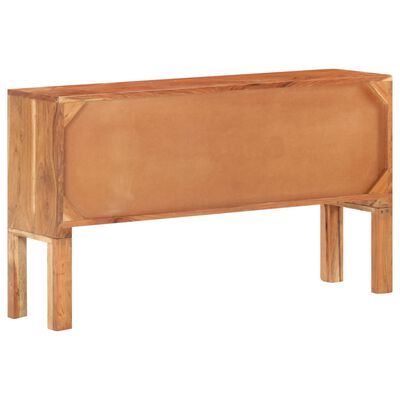 vidaXL Buffet 116x30x66 cm Bois d'acacia massif