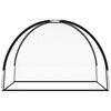 vidaXL Filet d'entraînement de golf Noir 300x150x210 cm Polyester