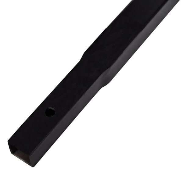 vidaXL Tube d'extension de tarière de sol 4x1 m Raccord de tube Acier