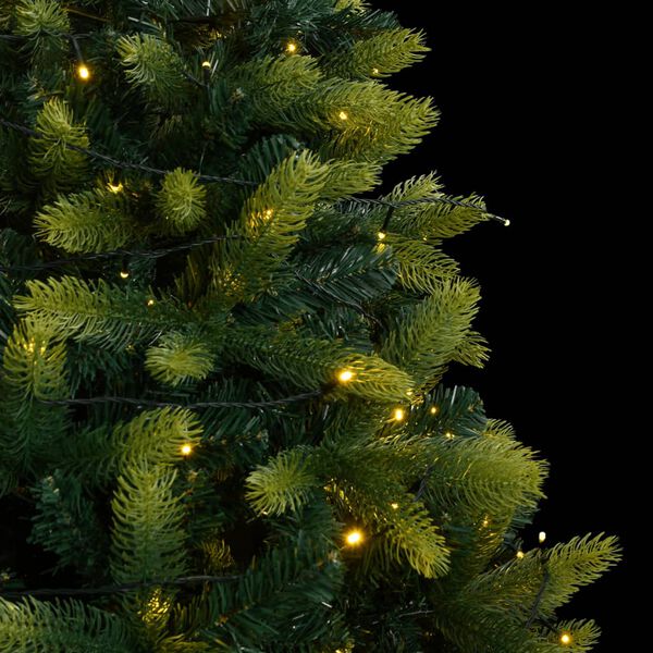 vidaXL Sapin de Noël artificiel articulé avec 300 LED 180 cm