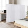 vidaXL Cloison de séparation Bambou Blanc 250 x 165 cm