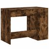 vidaXL Bureau ch&ecirc;ne fum&eacute; 102x50x75 cm bois d'ing&eacute;nierie