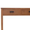 vidaXL Bureau 81x40x75 cm Bois de teck solide