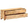 vidaXL Meuble TV Bois de manguier solide 110x30x40 cm