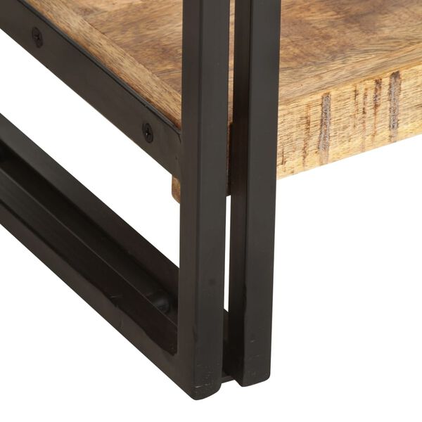 vidaXL Biblioth&egrave;que &agrave; 5 niveaux 40x30x180 cm Bois de manguier massif