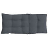 vidaXL Coussins de chaise &agrave; dossier haut lot de 6 anthracite