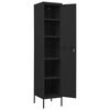 vidaXL Armoire &agrave; casiers Noir 35x46x180 cm Acier