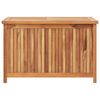 vidaXL Bo&icirc;te de rangement de jardin 90x50x58 cm Bois de teck solide
