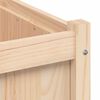 vidaXL Jardini&egrave;re d'ext&eacute;rieur 60x60x60 cm bois de pin massif