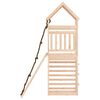 vidaXL Maisonnette de jeu avec mur d'escalade bois massif de pin