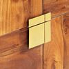 vidaXL Buffet 80x30x100 cm Bois d'acacia solide