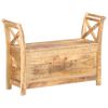 vidaXL Banc d'entrée 103x33x72 cm Bois de manguier solide