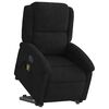 vidaXL Fauteuil inclinable de massage électrique noir velours