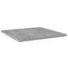 vidaXL Panneaux de biblioth&egrave;que 4 pcs gris b&eacute;ton bois d&rsquo;ing&eacute;nierie