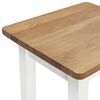 vidaXL Tabourets de bar lot de 2 bois de ch&ecirc;ne solide