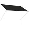 vidaXL Auvent r&eacute;tractable 200x150 cm Anthracite