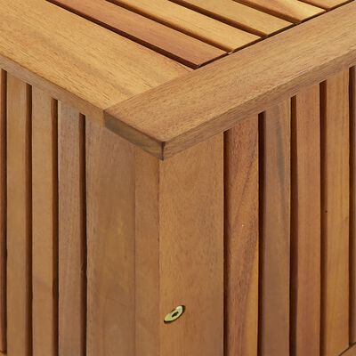 vidaXL Boîte de rangement de jardin 90x50x58 cm bois d'acacia massif