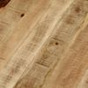 vidaXL Table basse Bois massif de manguier brut 65x32 cm