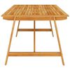 vidaXL Ensemble &agrave; manger de jardin 7 pcs Bois d'acacia solide
