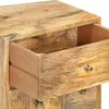 vidaXL Table de chevet 36 x 30 x 60 cm Bois de manguier massif