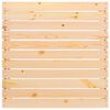 vidaXL Salon de jardin 3 pcs bois massif de pin